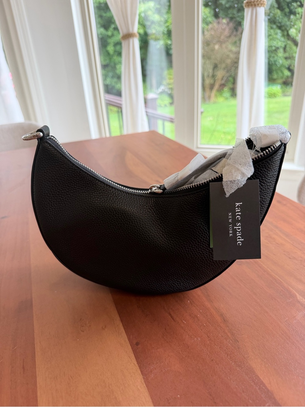 🖤 NWT Kate Spade Duo Black/Silver 4 WAY Convertible Bag • RARE! • SOLD OUT COLOR - Picture 2 of 12